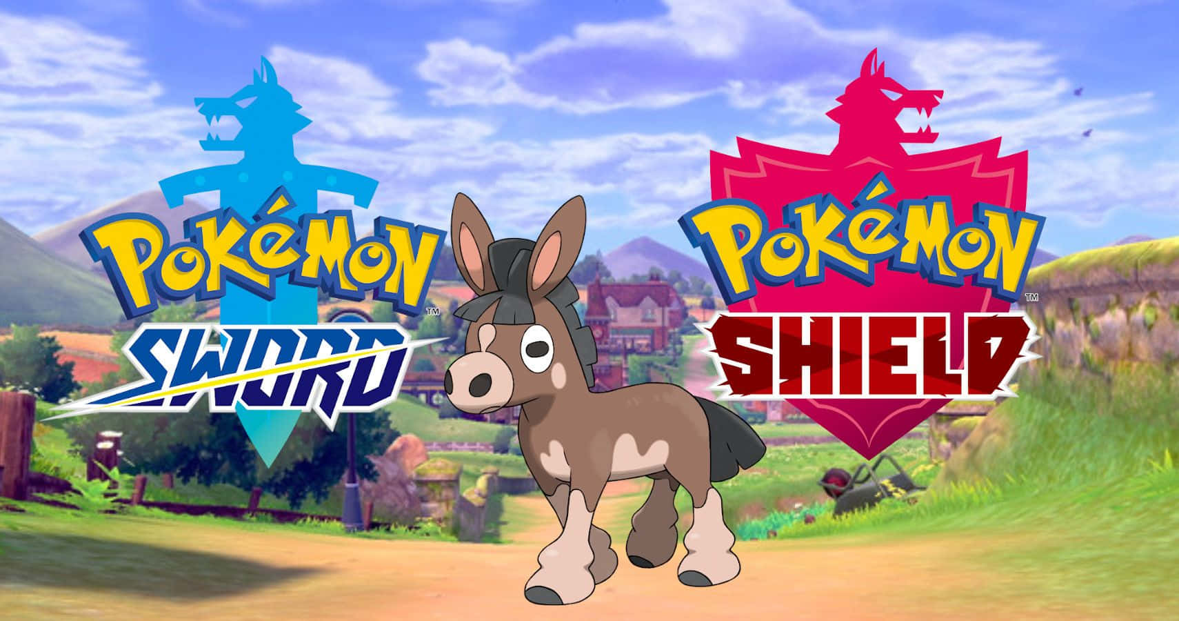 Mudbray لبوكيمون سورد وشيلد خلفية
