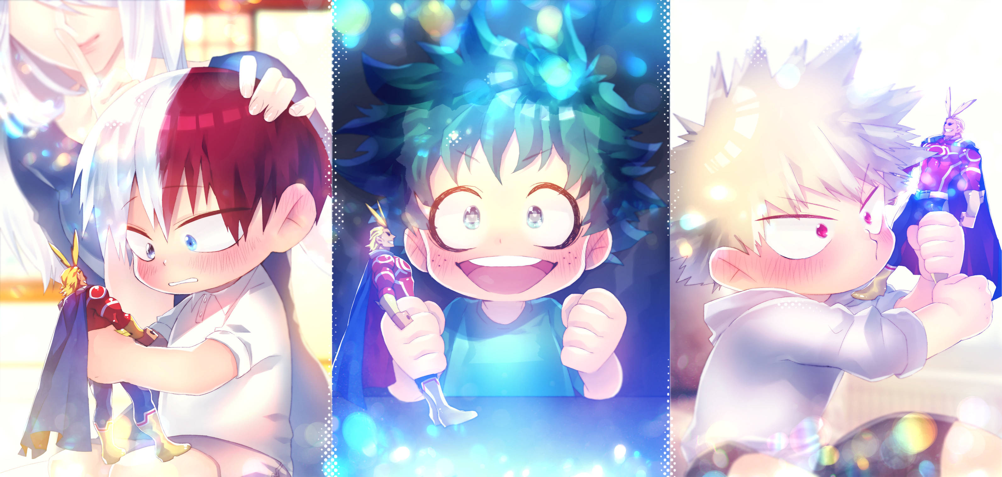 My Hero Academia تودوروكي اللطيف خلفية