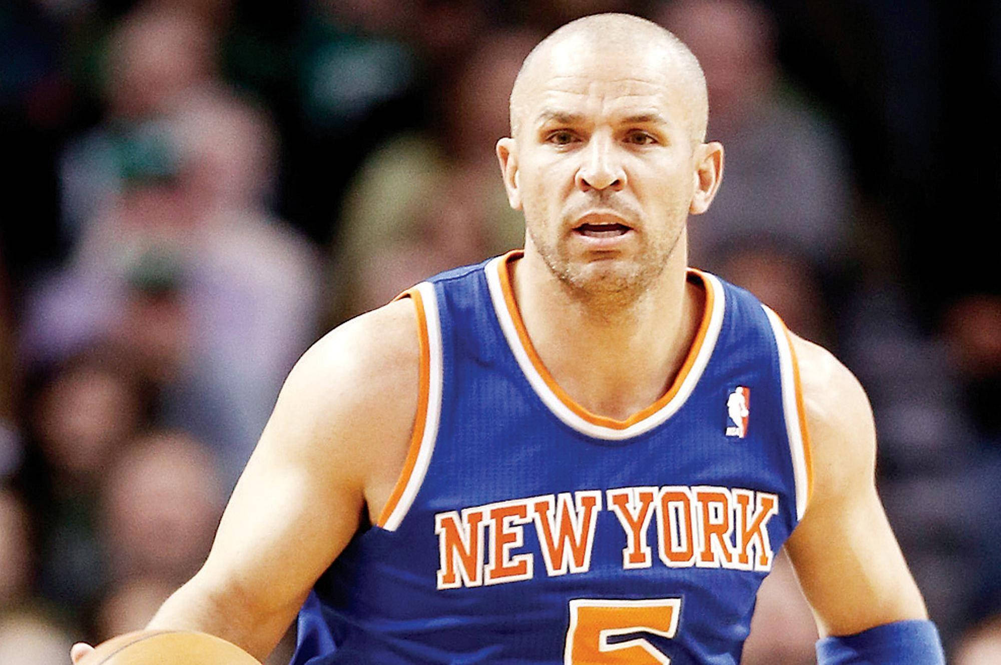 نظرة صدمة للاعب NBA جايسون كيد خلفية