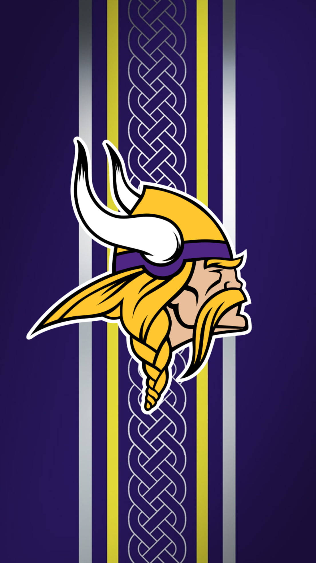 شعار فريق الفايكنغز NFL خلفية