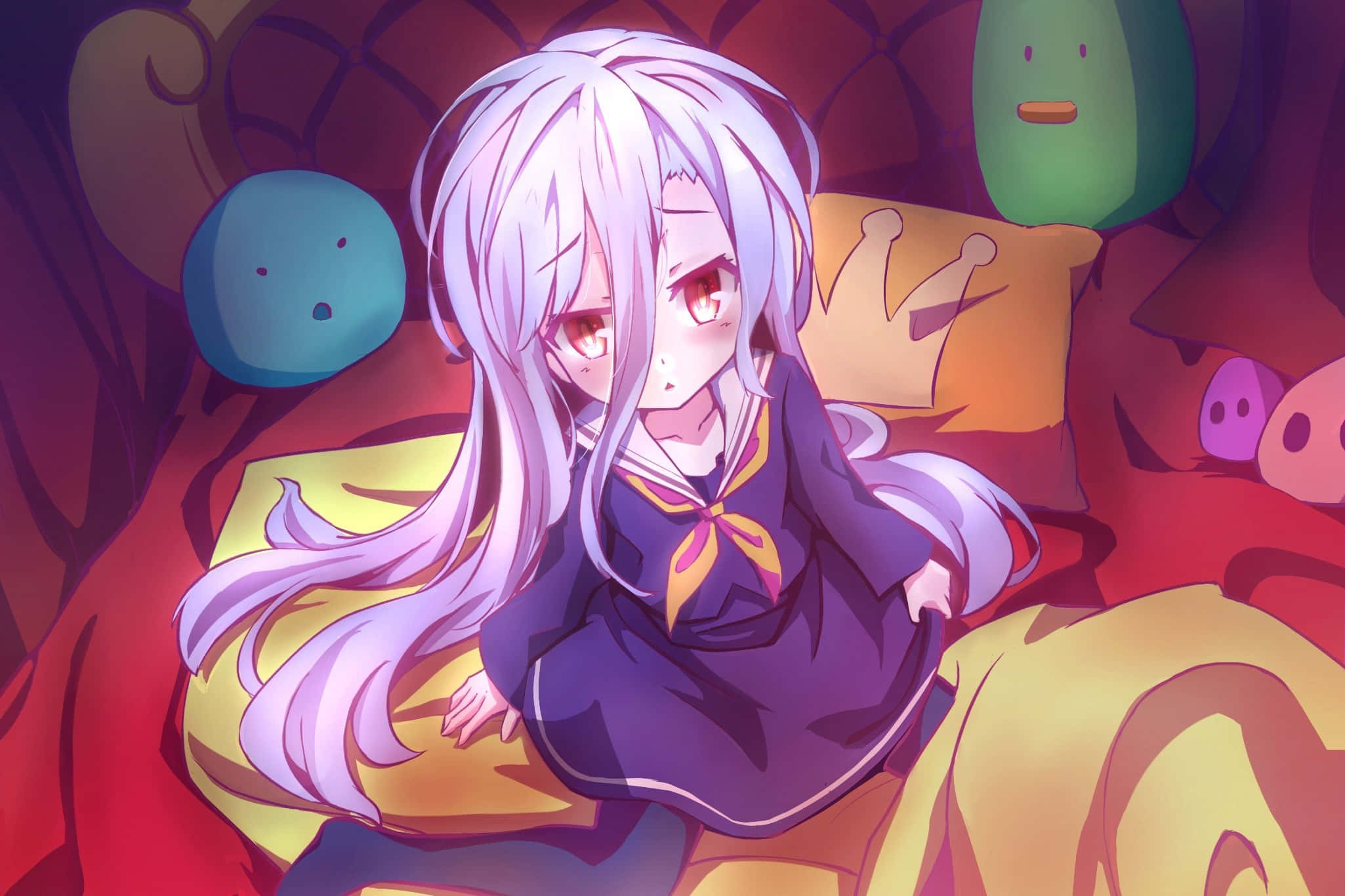 بلا حدود، بلا قيود: No Game No Life خلفية
