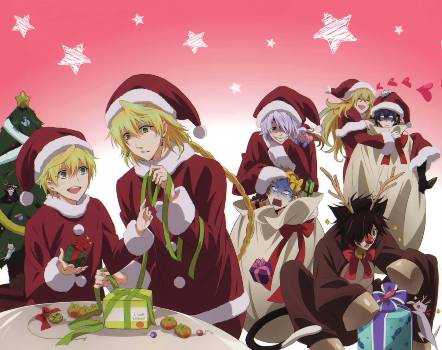 صورة شخصية أنمي لعيد الميلاد من Pandora Hearts خلفية