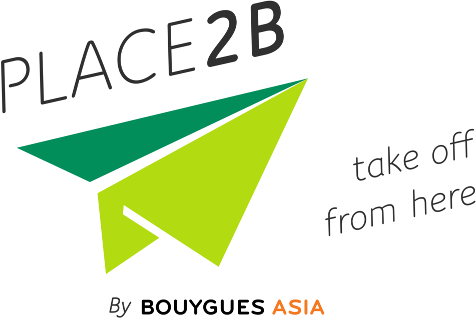 شعار Place2 B آسيا خلفية