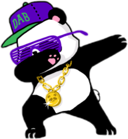 باندا الهيب هوب يؤدي حركة الداب.PNG خلفية