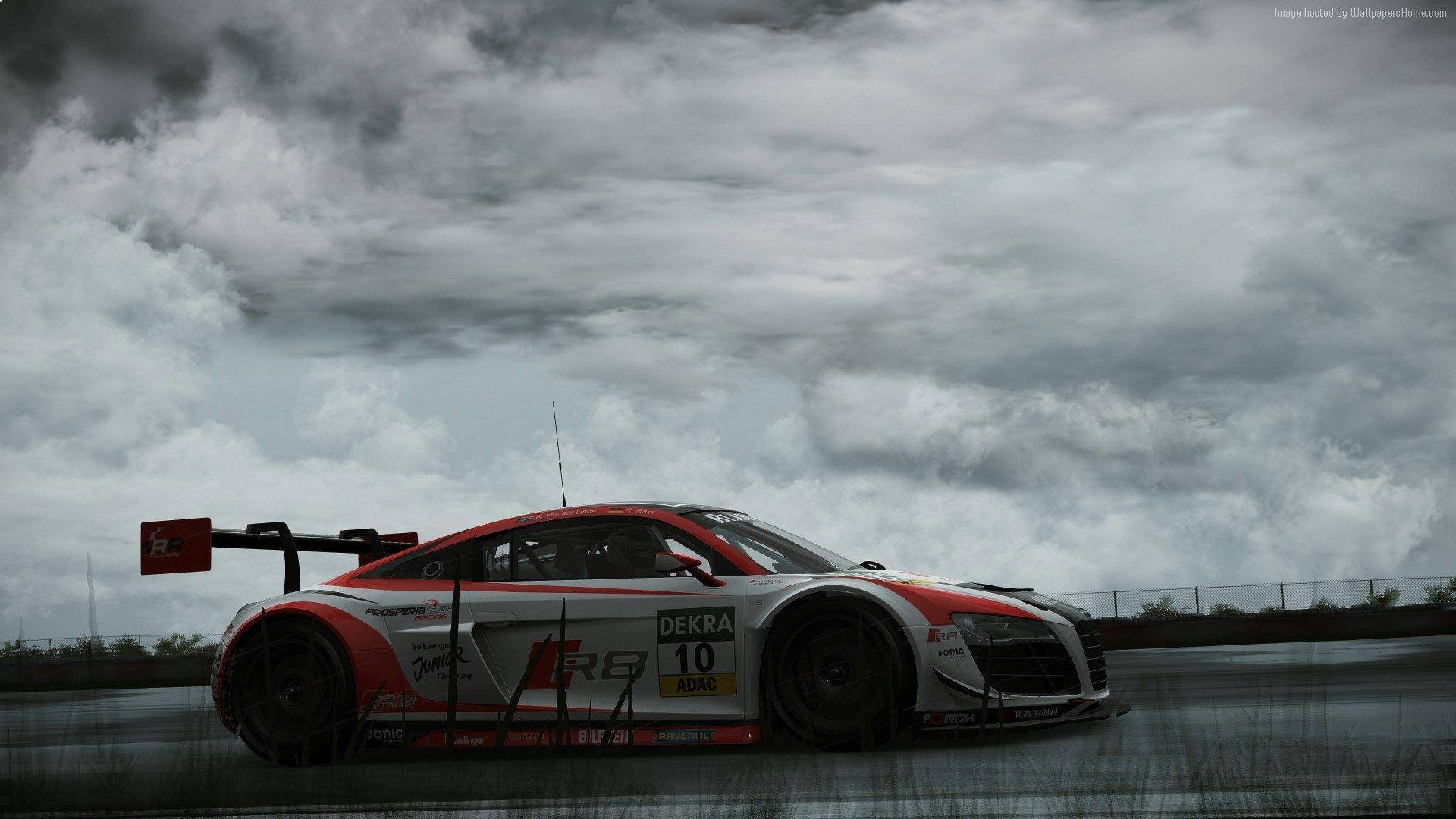 أودي R8 LMS GT3 من لعبة Project Cars خلفية