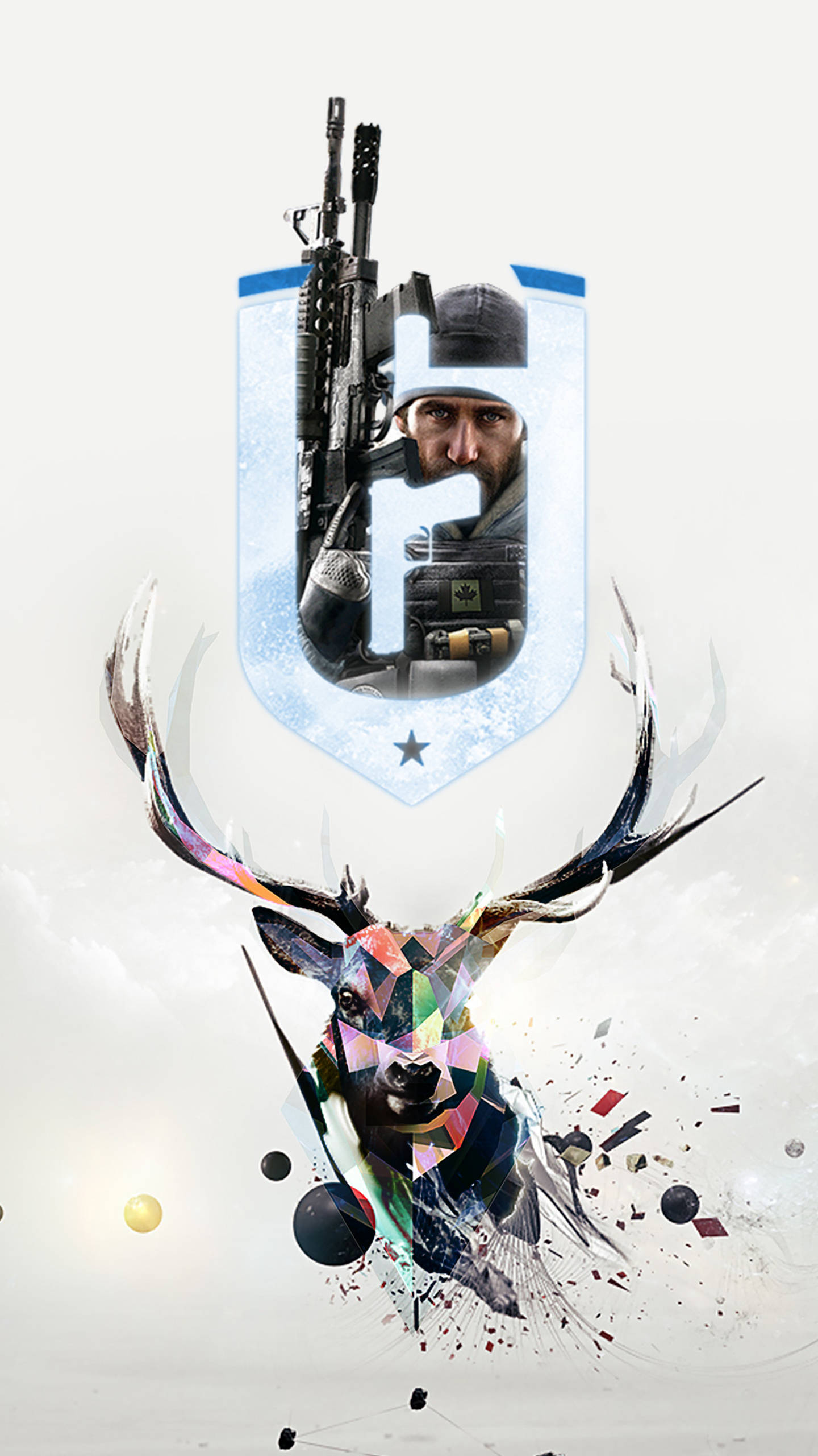 فن جمالي لـ Rainbow Six Siege لهواتف iPhone خلفية