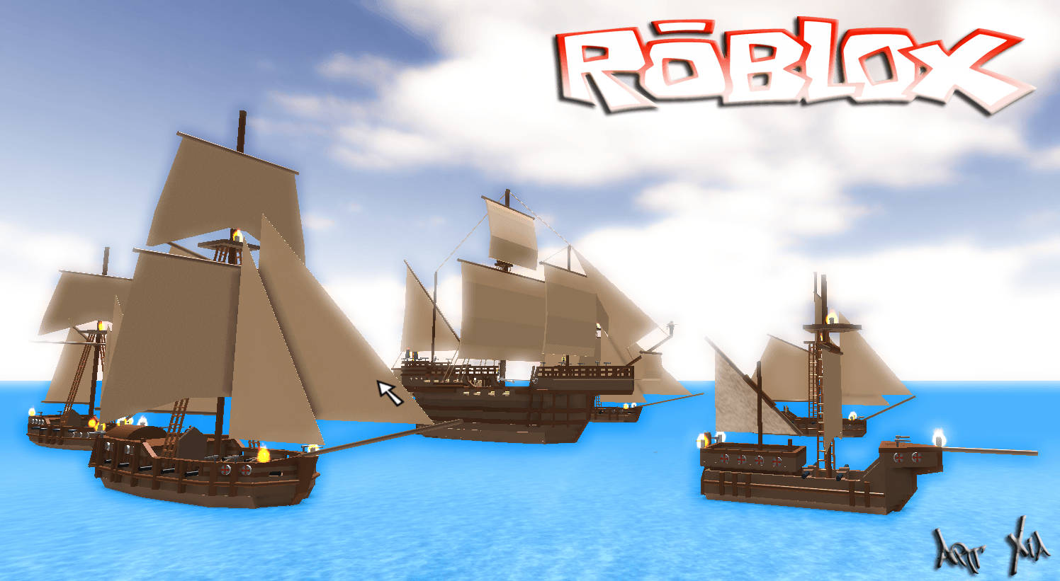 عِش مغامرات القرصنة في Roblox خلفية