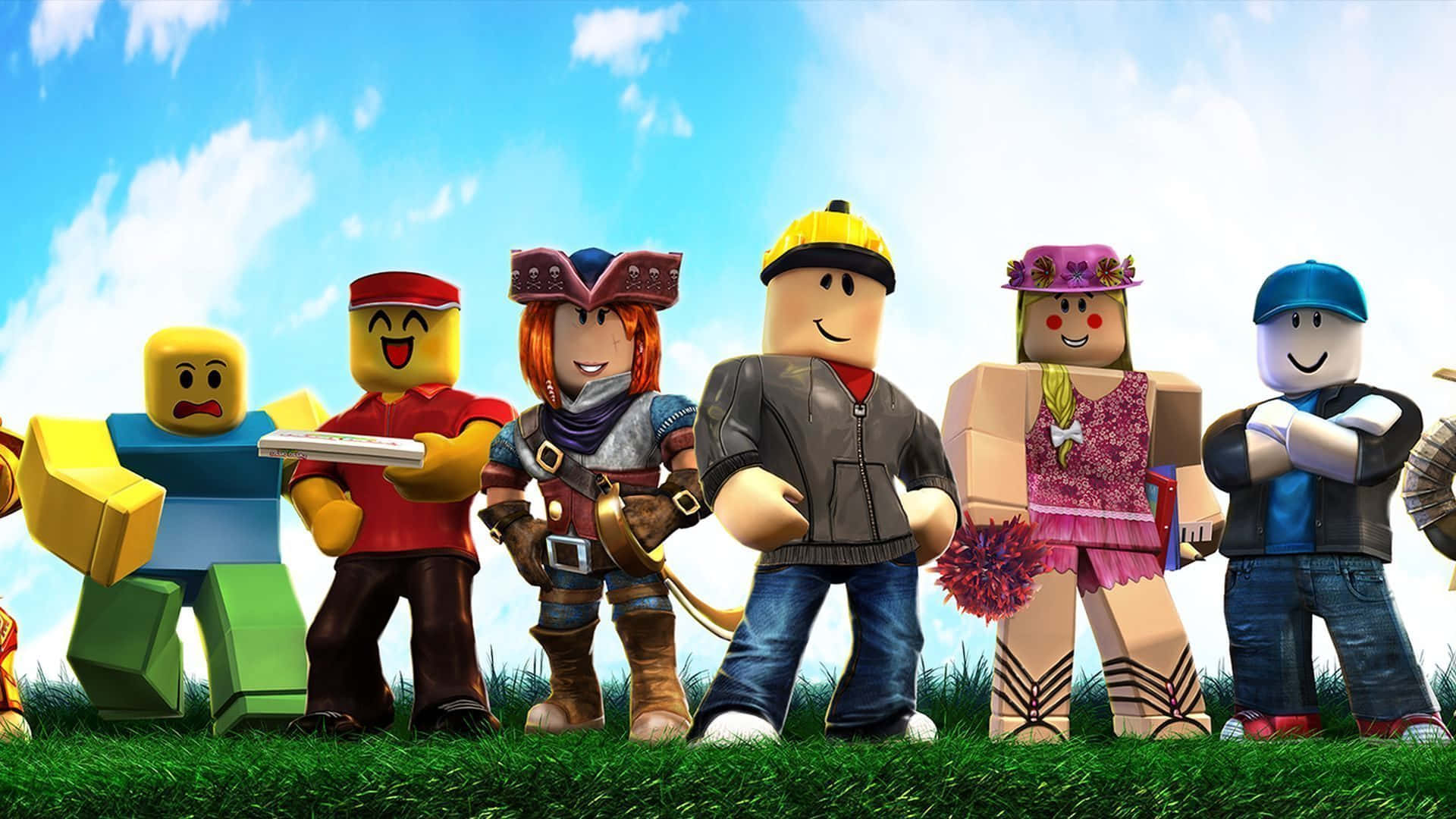 اكتشف Roblox، الكون الافتراضي الأقصى للاعبين خلفية