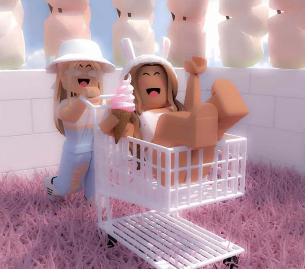ادخل عالمًا من العجائب الجمالية مع Roblox خلفية