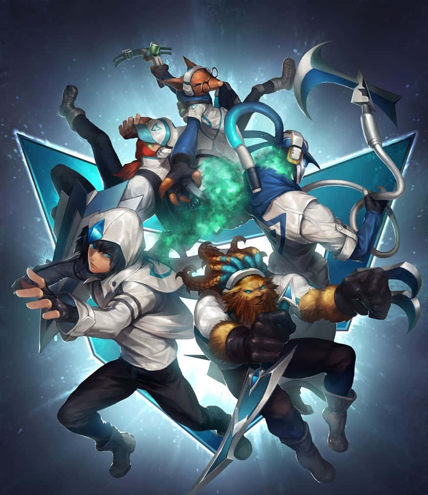 خلفية Samsung Galaxy White Pixel 3 XL League Of Legends خلفية