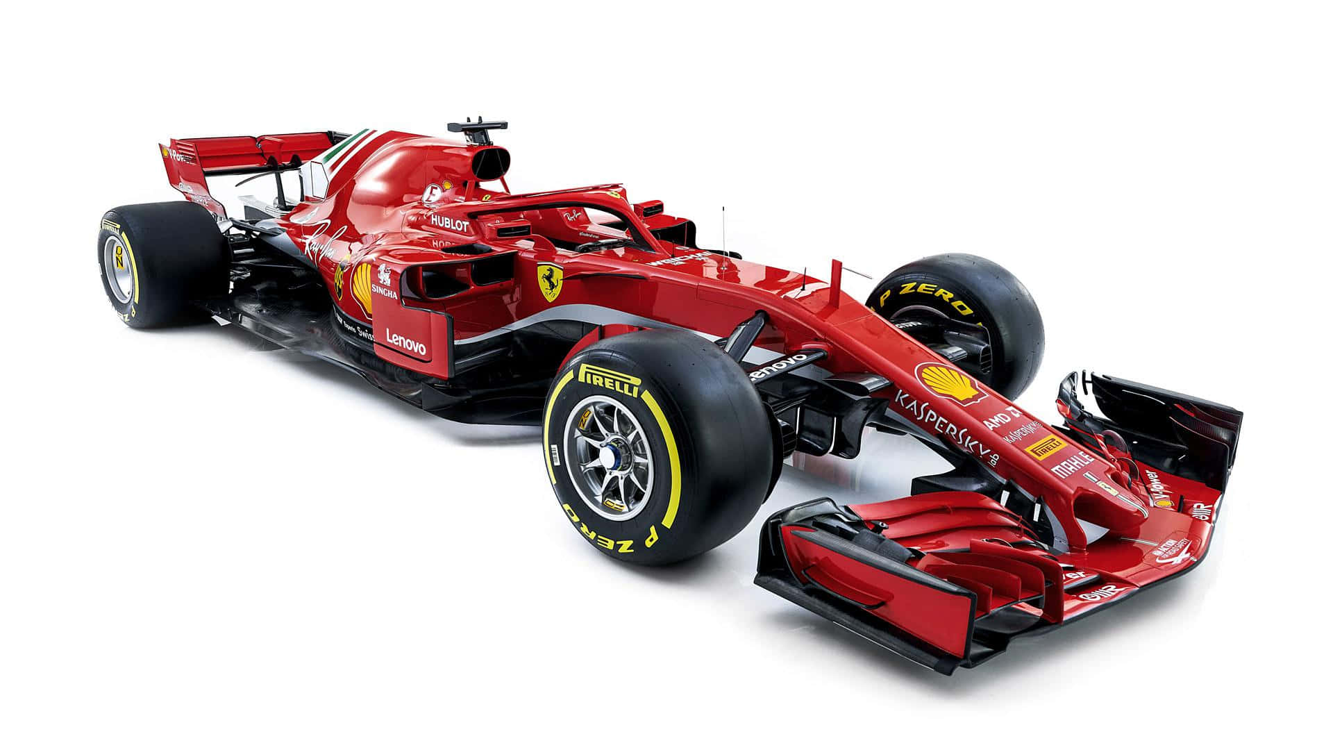 موديل مصغر لسيارة فيراري SF90 F1 2019 خلفية