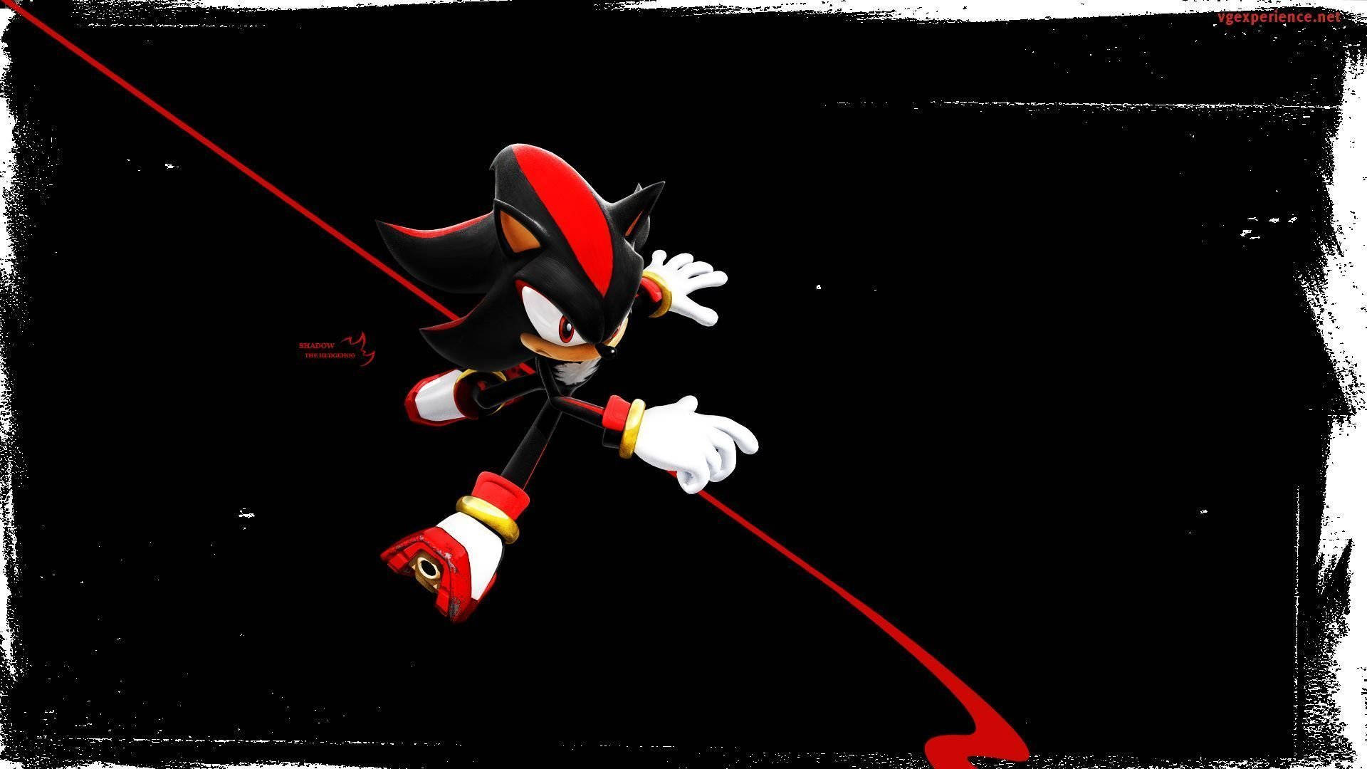 فن صورة شخصية مذهل لـ Shadow the Hedgehog خلفية