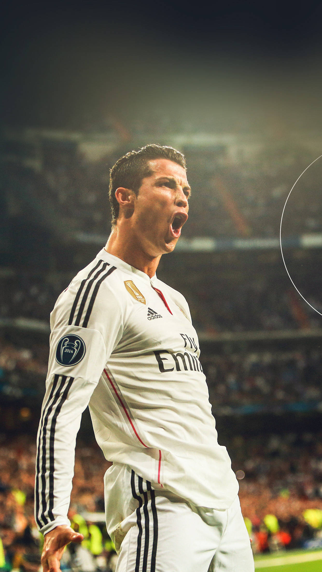 لاعب كرة القدم البرتغالي المحترف كريستيانو رونالدو SIU رياضة آيفون خلفية