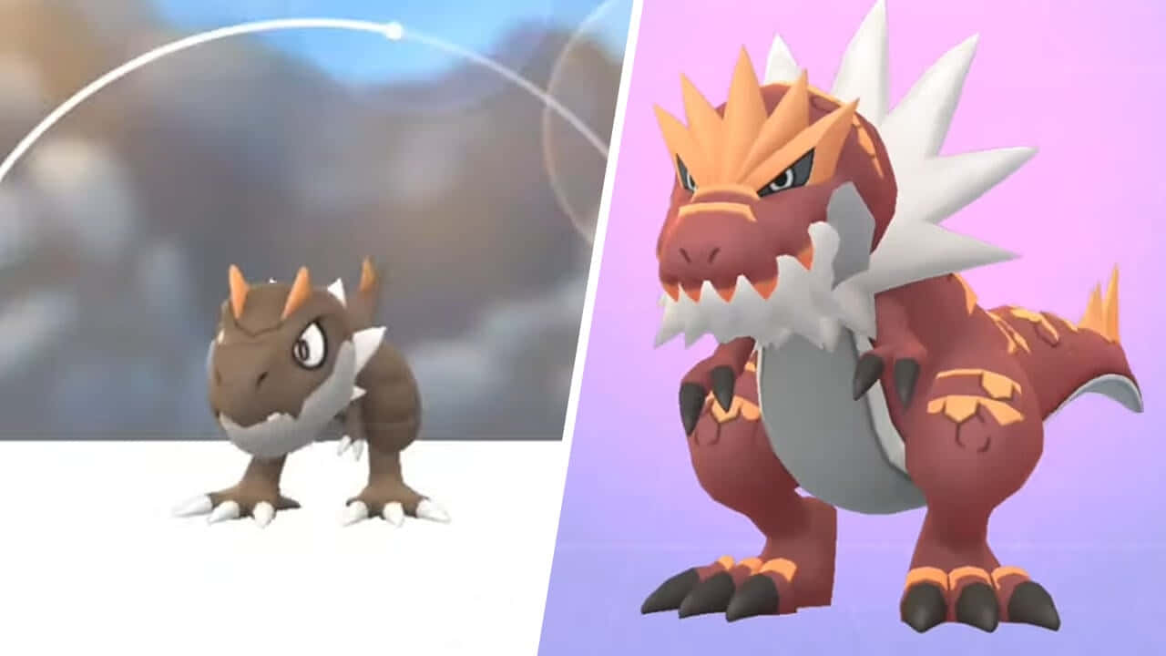 Tyrantrum بوكيمون جو خلفية
