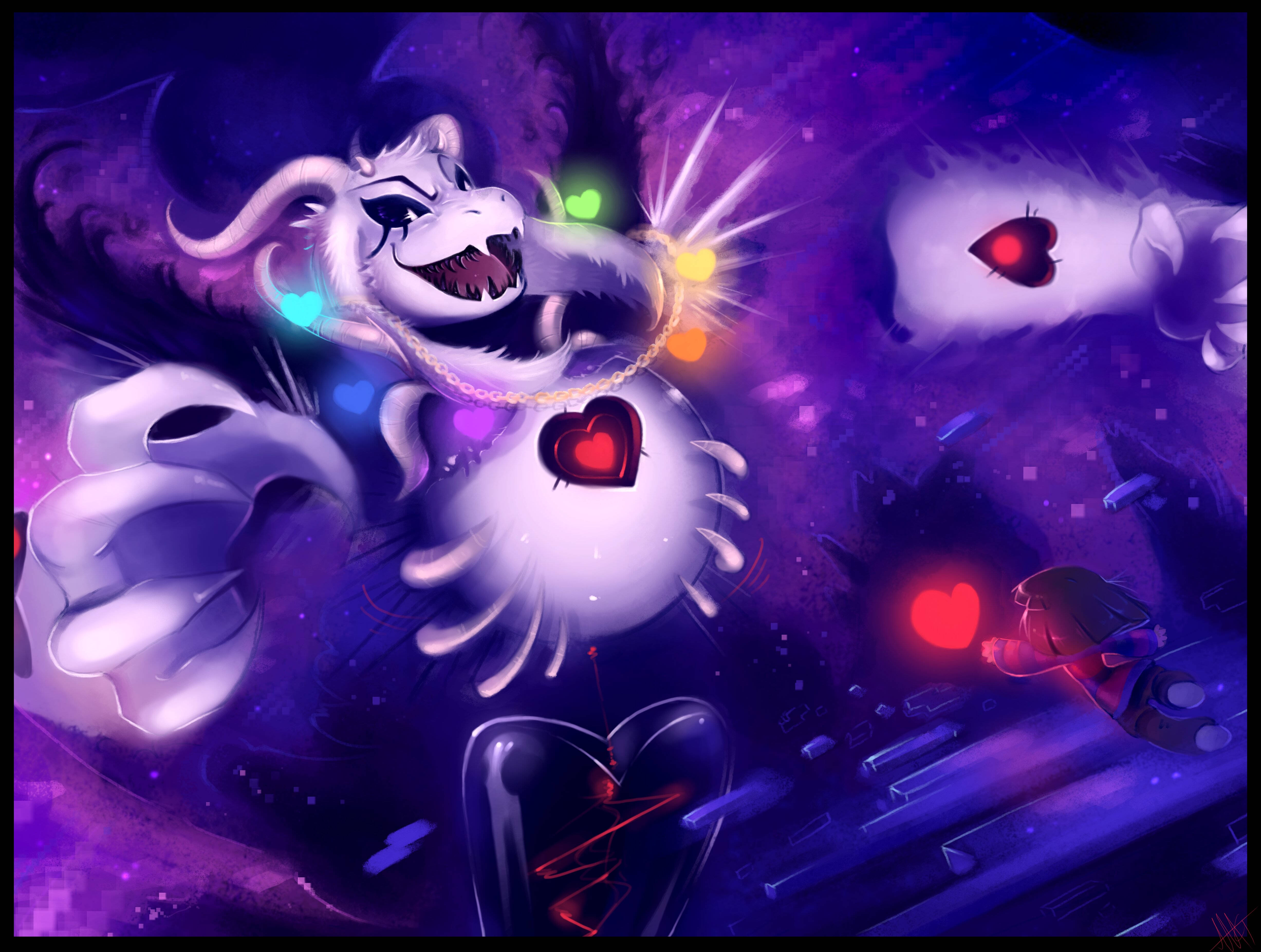 Undertale Flowey 4K جيمنج خلفية