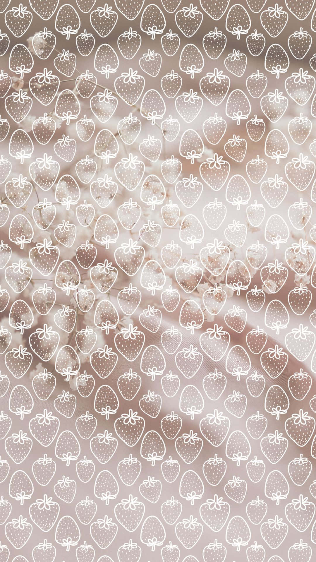 خلفية نمط فراولة جمالية VSCO خلفية