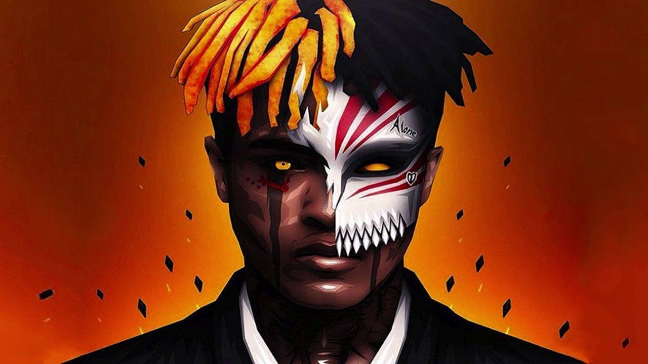 قناع هولوز أنمي Xxxtentacion خلفية