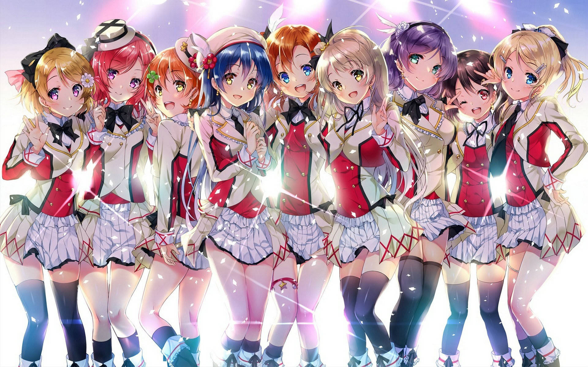 خلفية آيدولز أنمي Love Live