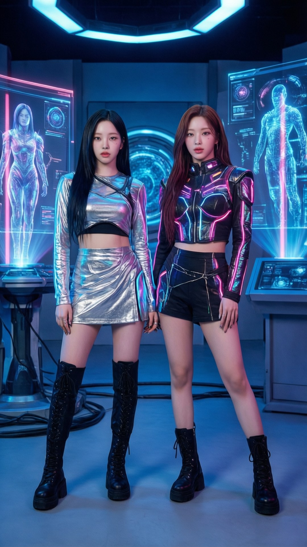 أحلام TWICE السايبربانك خلفية