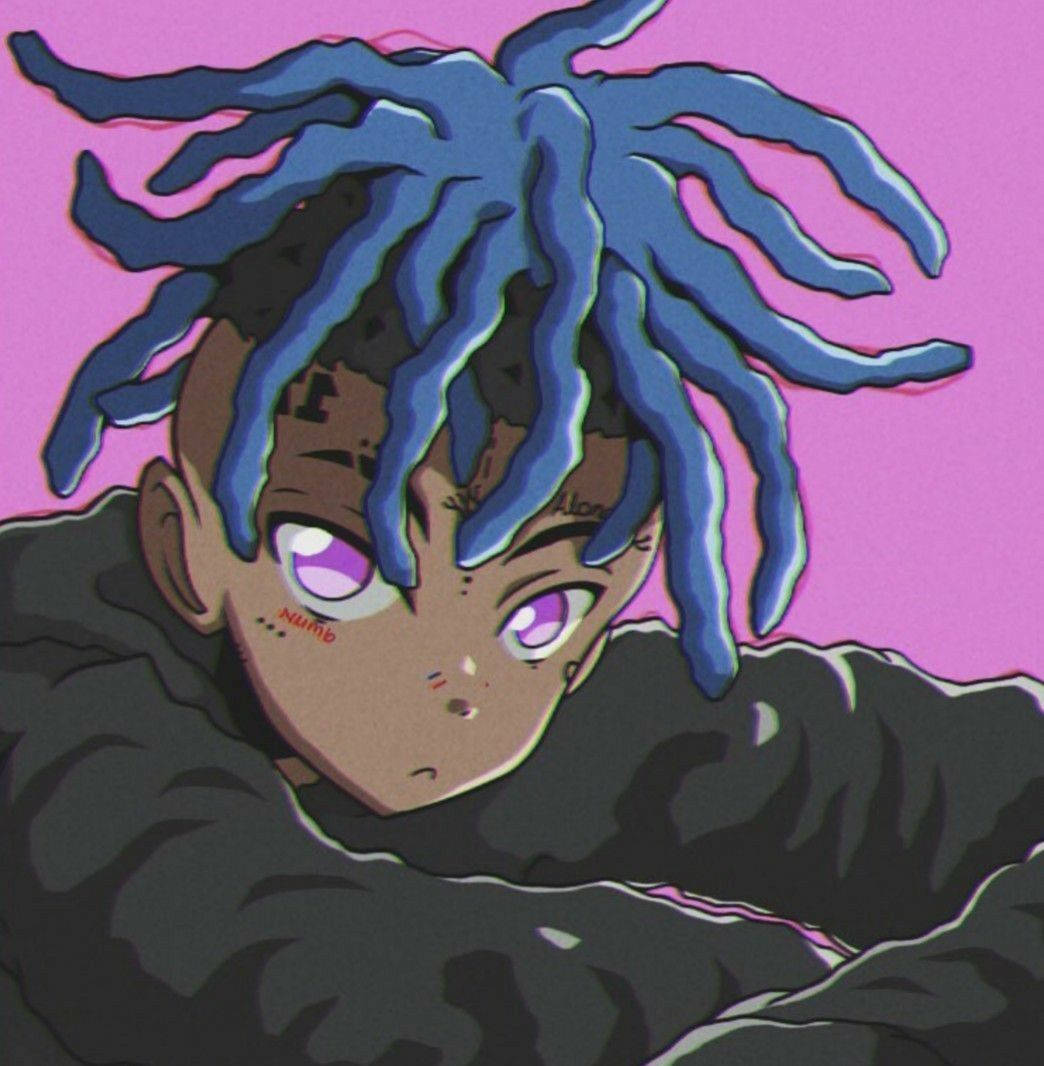 أسلوب XXxTentacion أنمي ريترو خلفية