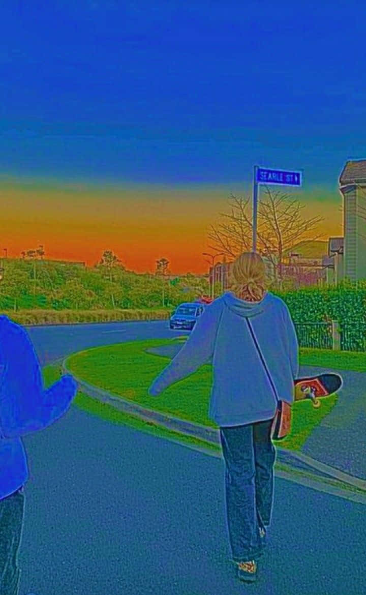 أطلق العنان لروحك المستقلة. خلفية