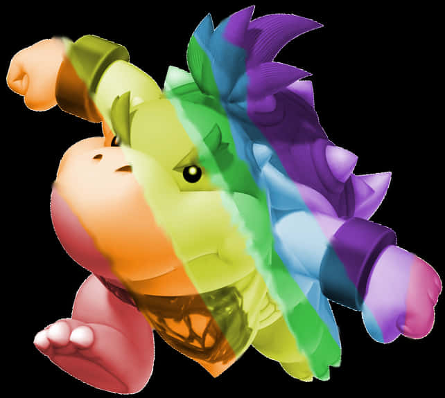 أعمال فنية ملونة لـ Bowser خلفية