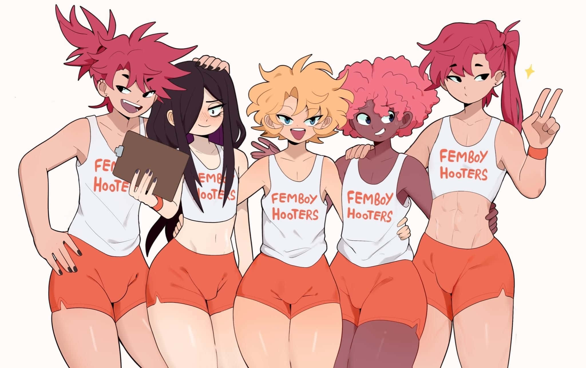 أغنية Femboy Hooters Yung Waifu خلفية