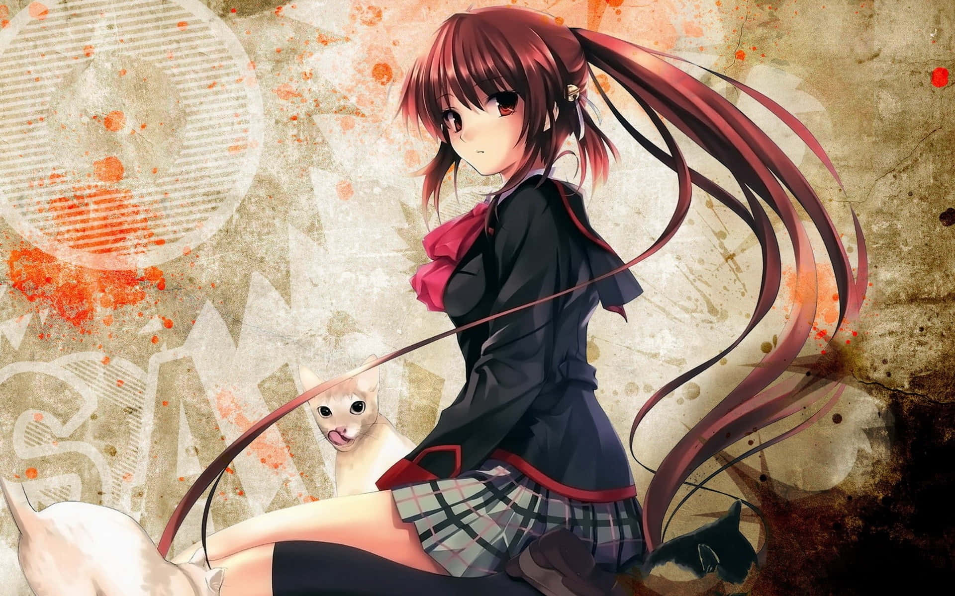 أفضل خلفية أنمي Little Busters رين ناتسومي خلفية