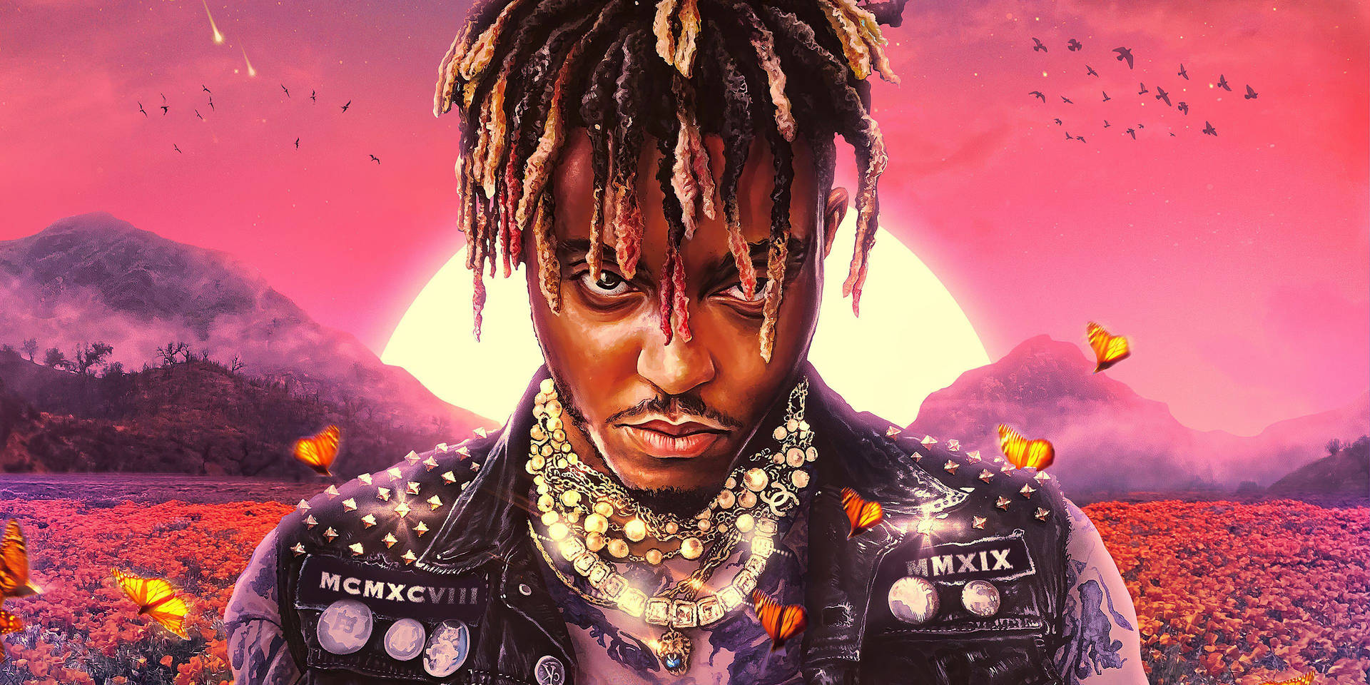 ألبوم Juice Wrld بدقة 4K خلفية
