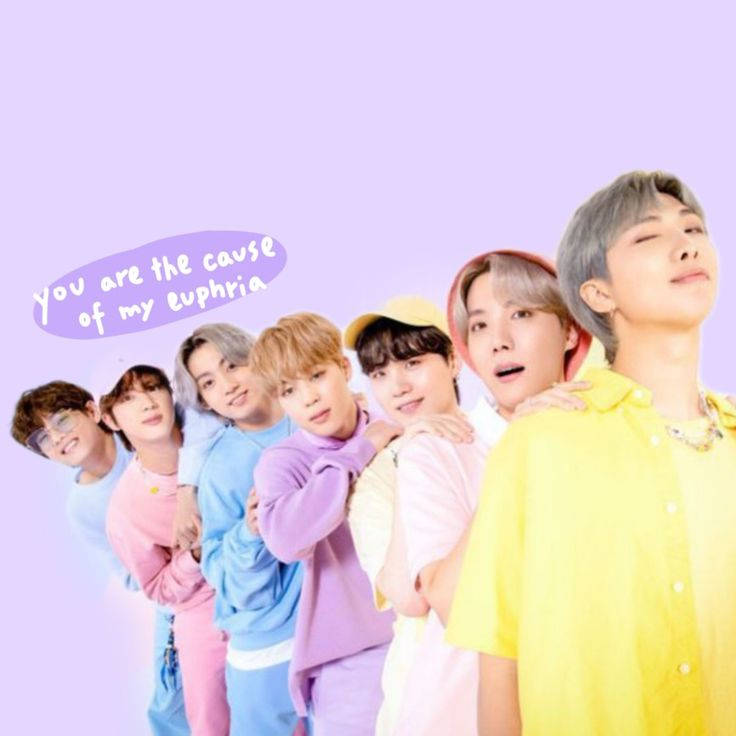 ألوان BTS الجذابة اللطيفة