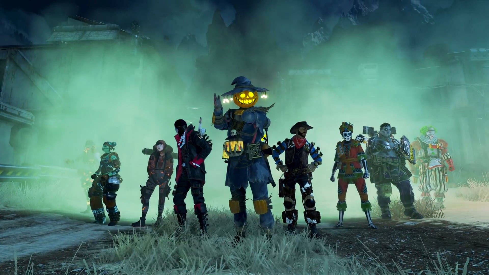 أوكتين أصفر الرأس من Apex Legends
