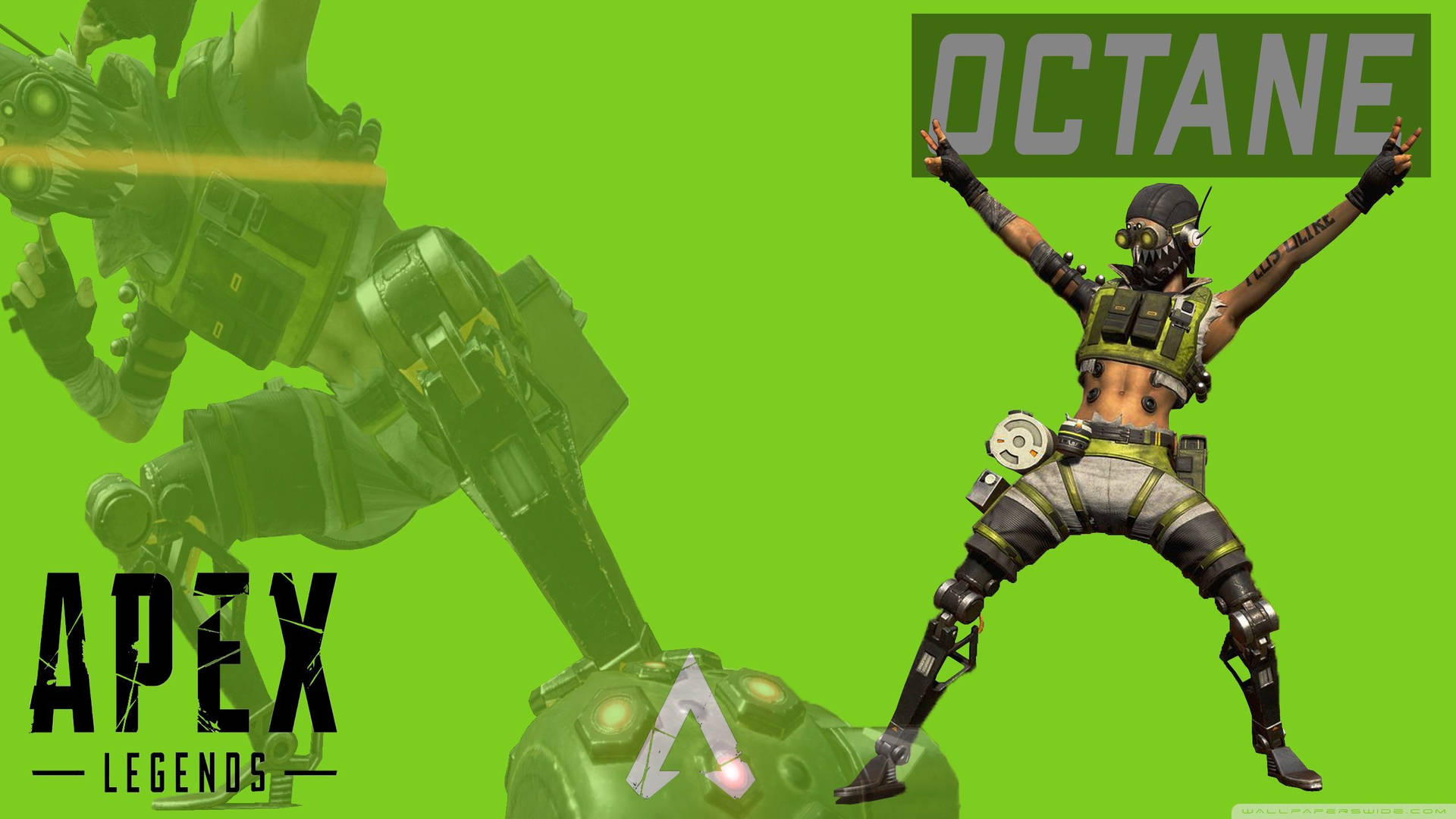 أوكتين من Apex Legends بأرجل متباعدة
