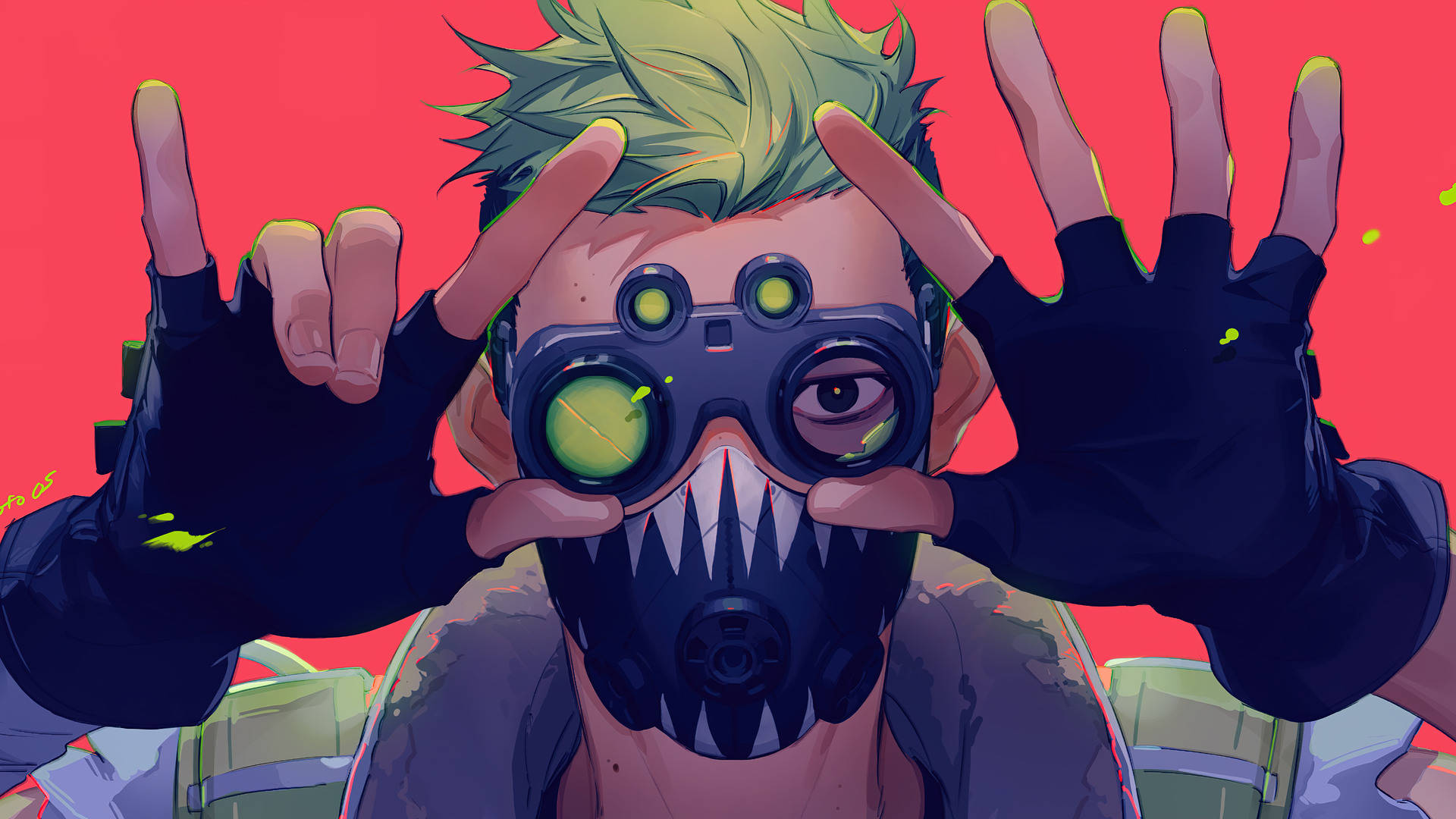 أوكتين من Apex Legends بعين واحدة