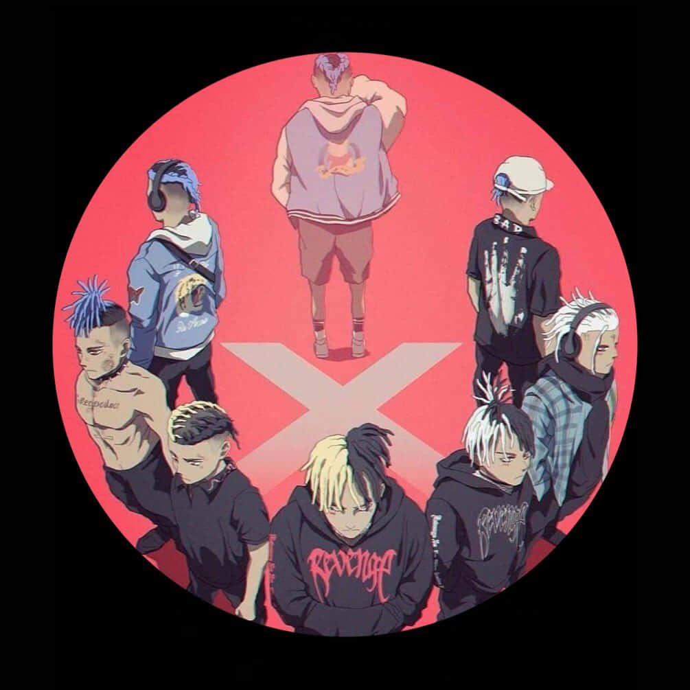 أيقونة شخصية Xxxtentacion أنيقة خلفية