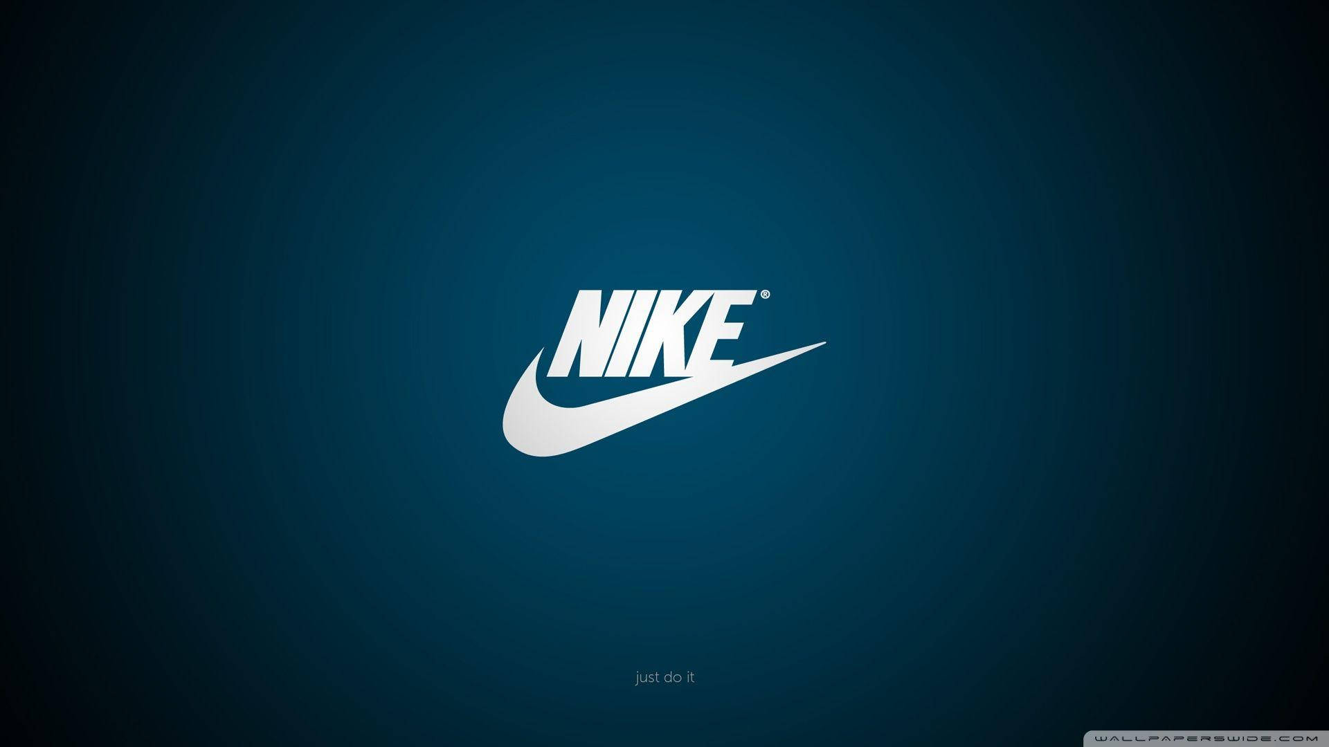 أيقونة نايك البسيطة الأنيقة خلفية
