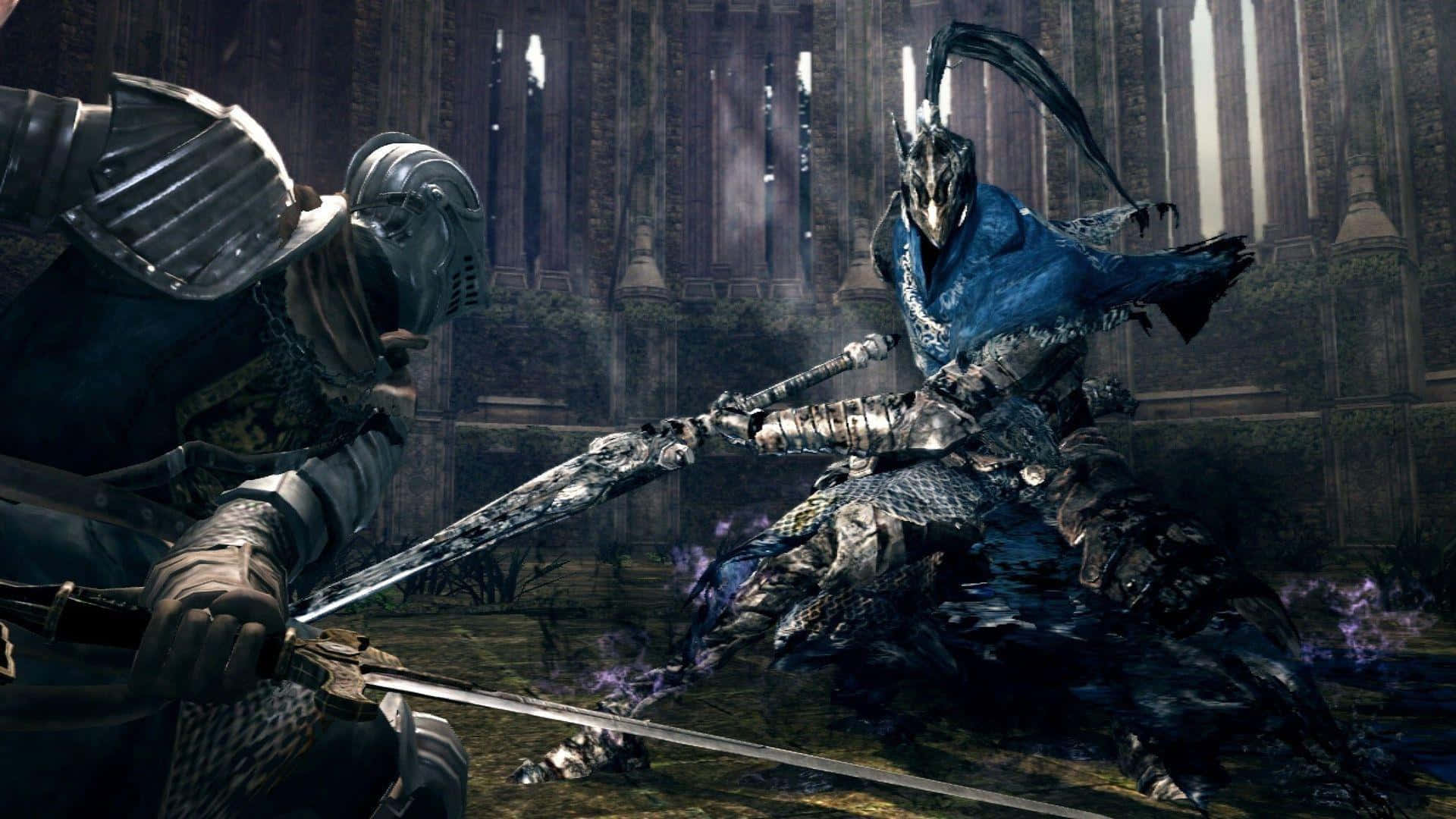 احتضن تحديات Dark Souls خلفية