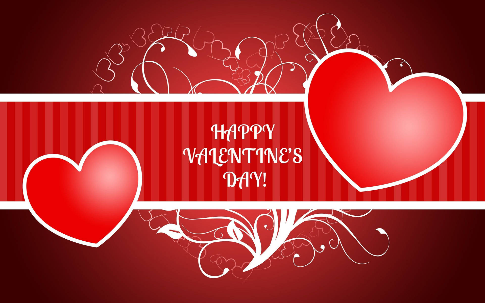 خلفية قلوب عيد الحب بدقة 2880x1800