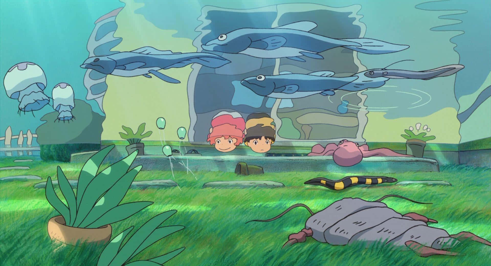 استكشف العالم الخيالي لـ Aesthetic Ghibli! خلفية