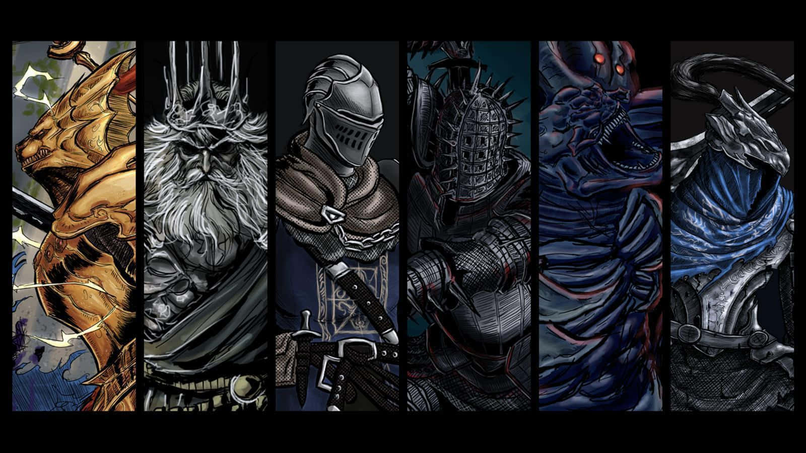 استكشف مخاطر لوردران في Dark Souls خلفية