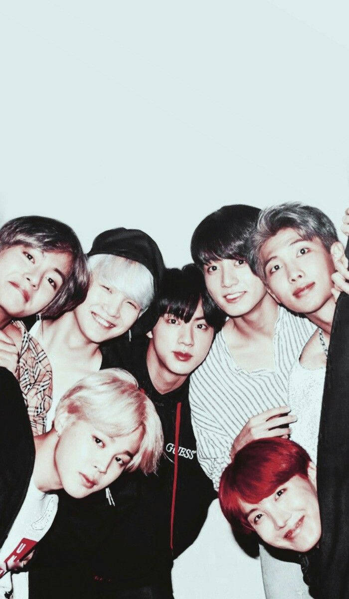 BTS في خلفية جمالية وصورة فيلم