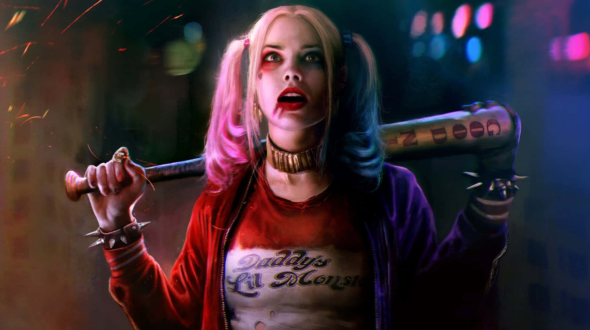 حب الجوكر وهارلي كوين Suicide Squad — جوكر خلفية