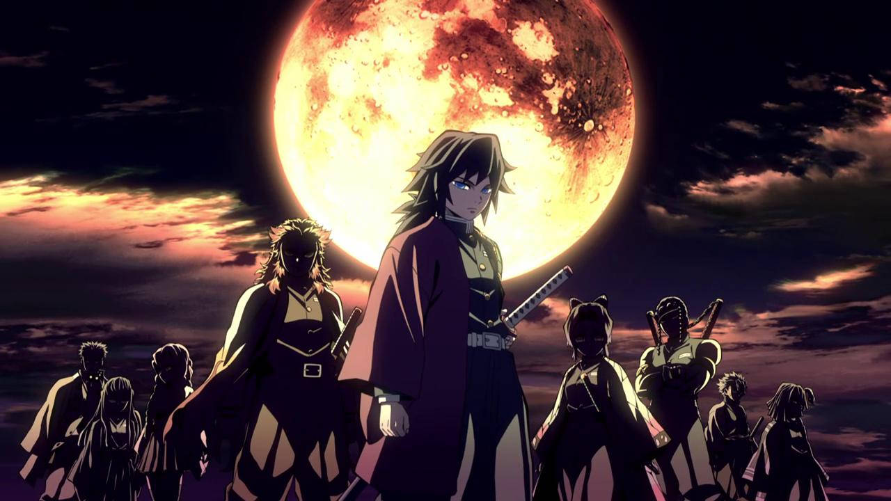 الهاشيرا التسعة من Demon Slayer خلفية