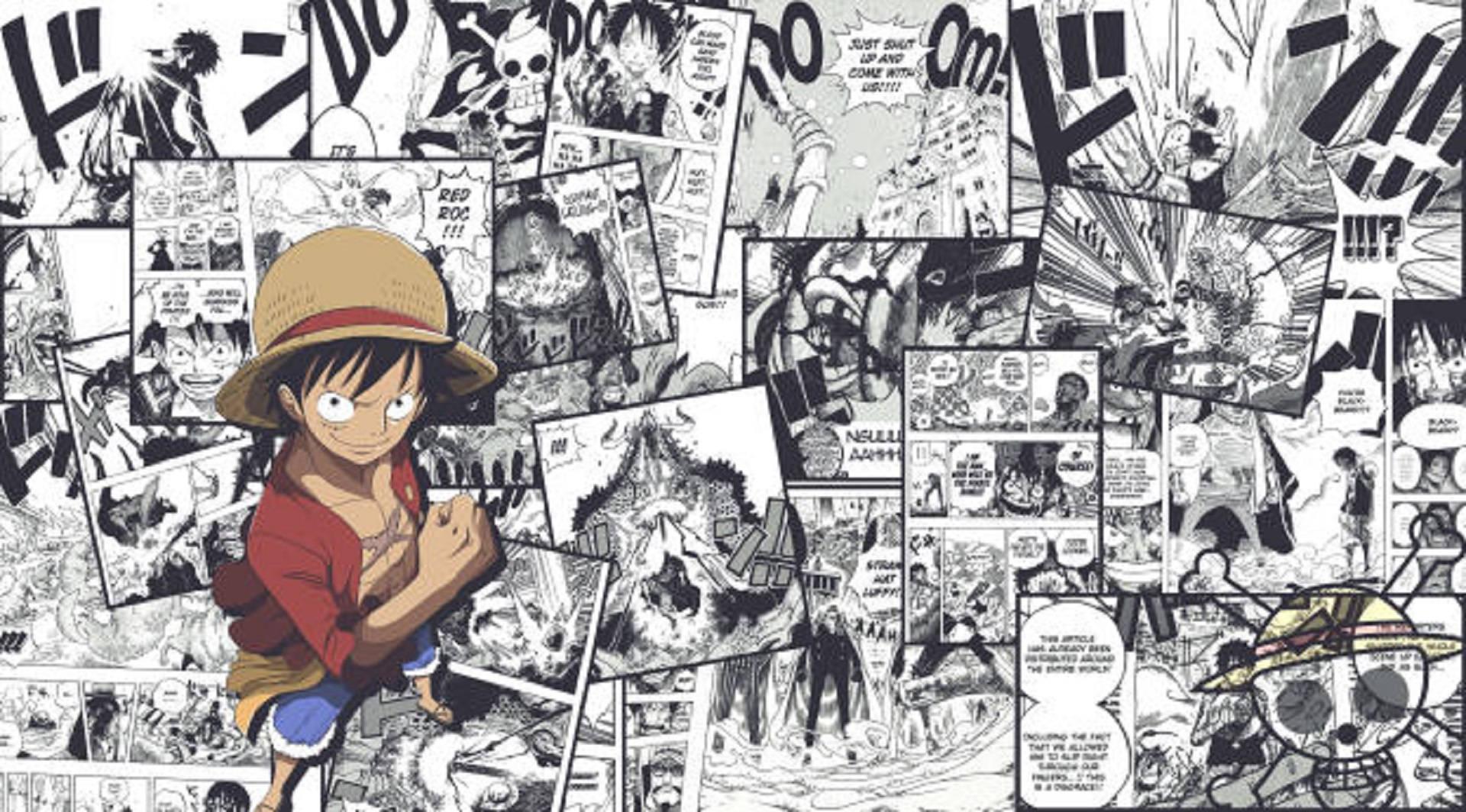 بانيل مانجا لقبطان القراصنة لوفي خلفية