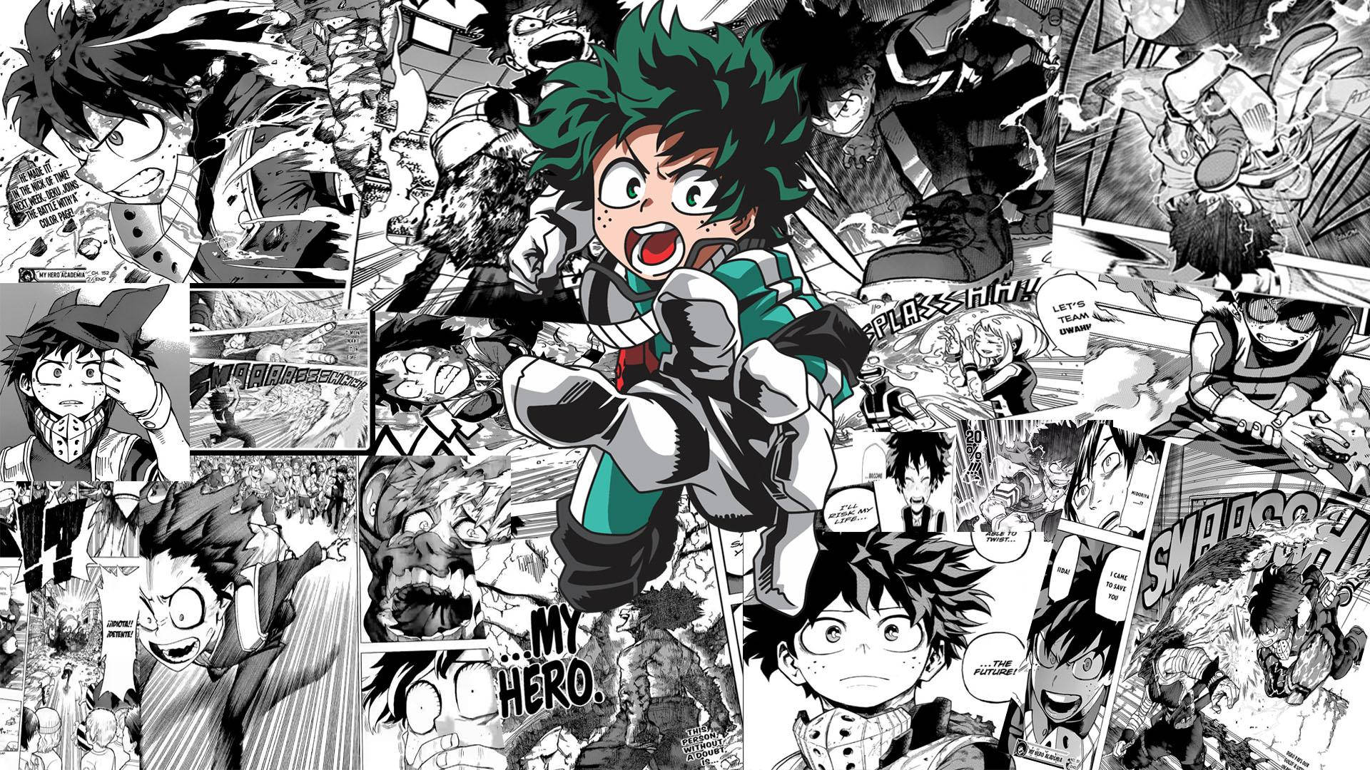 بطل مانجا ميدوريا خلفية
