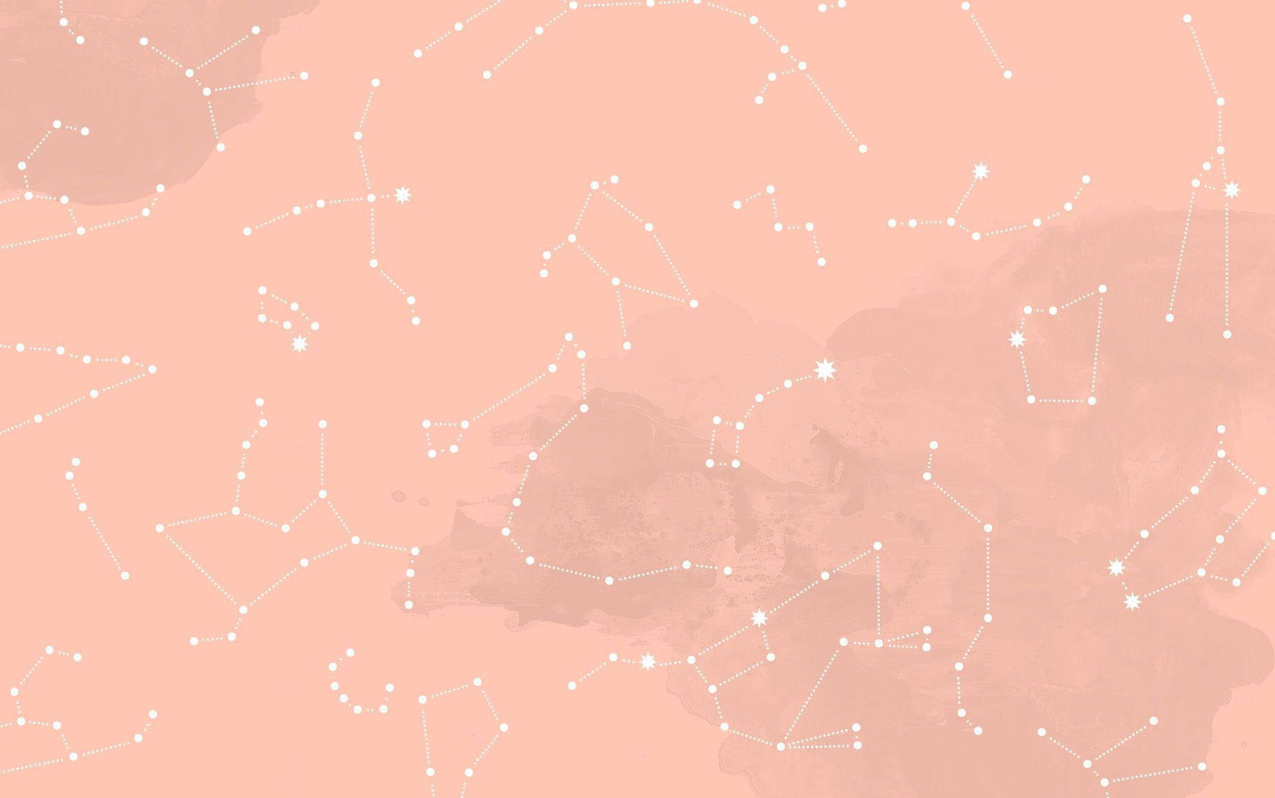 بلاط جمالي باللون الذهبي الوردي خلفية