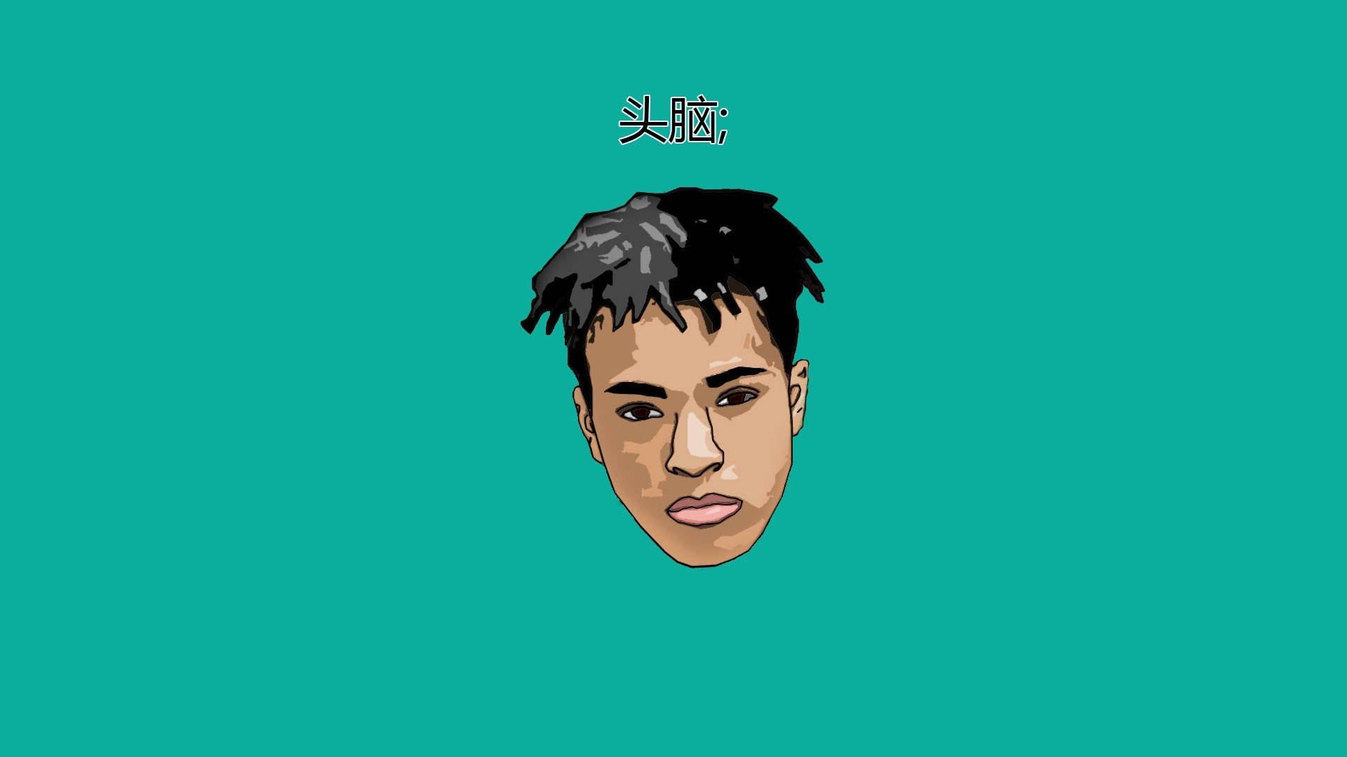 بورتريه أنمي للمغني Xxxtentacion خلفية