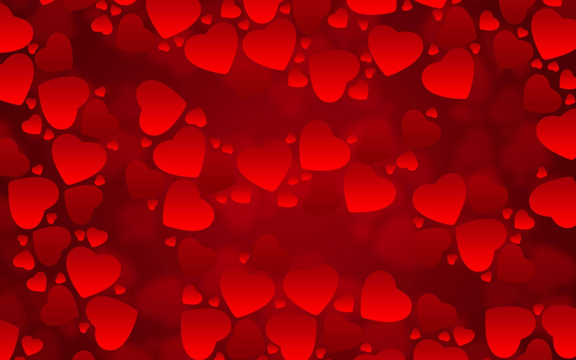 خلفية قلوب 1920x1200، خلفية قلوب ثلاثية الأبعاد