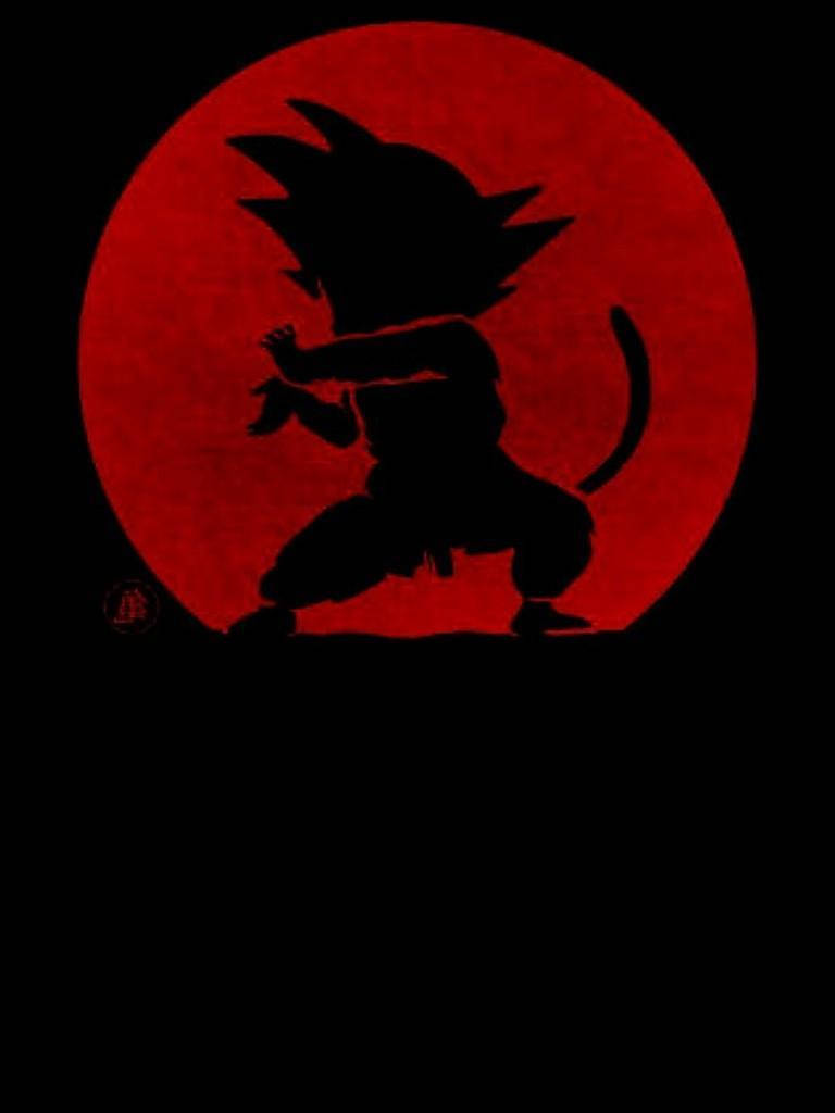 تصميم شاشة آيفون بشعار Dbz خلفية