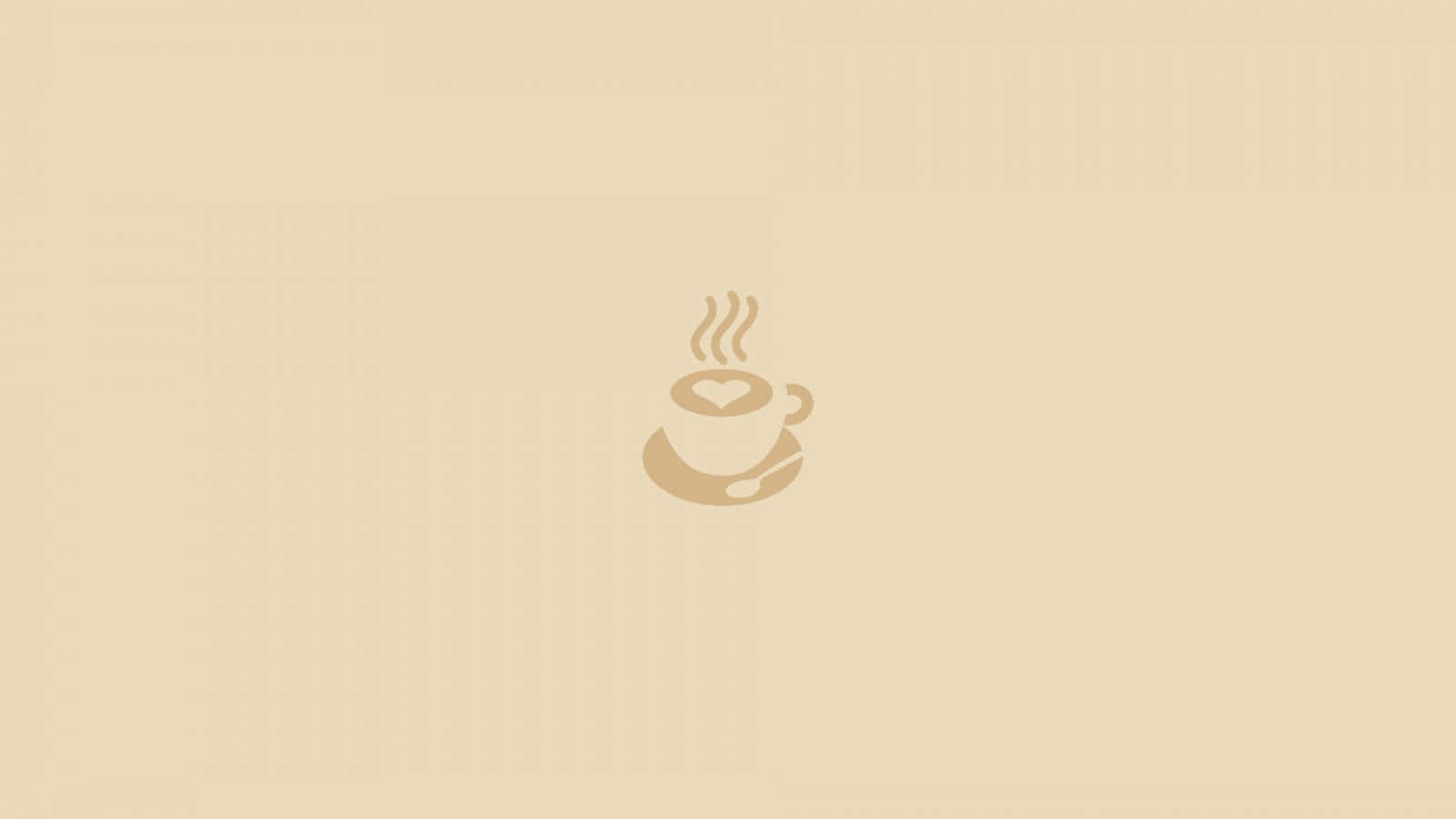 تصميم شعار قهوة - فنجان قهوة مع فنجان قهوة خلفية