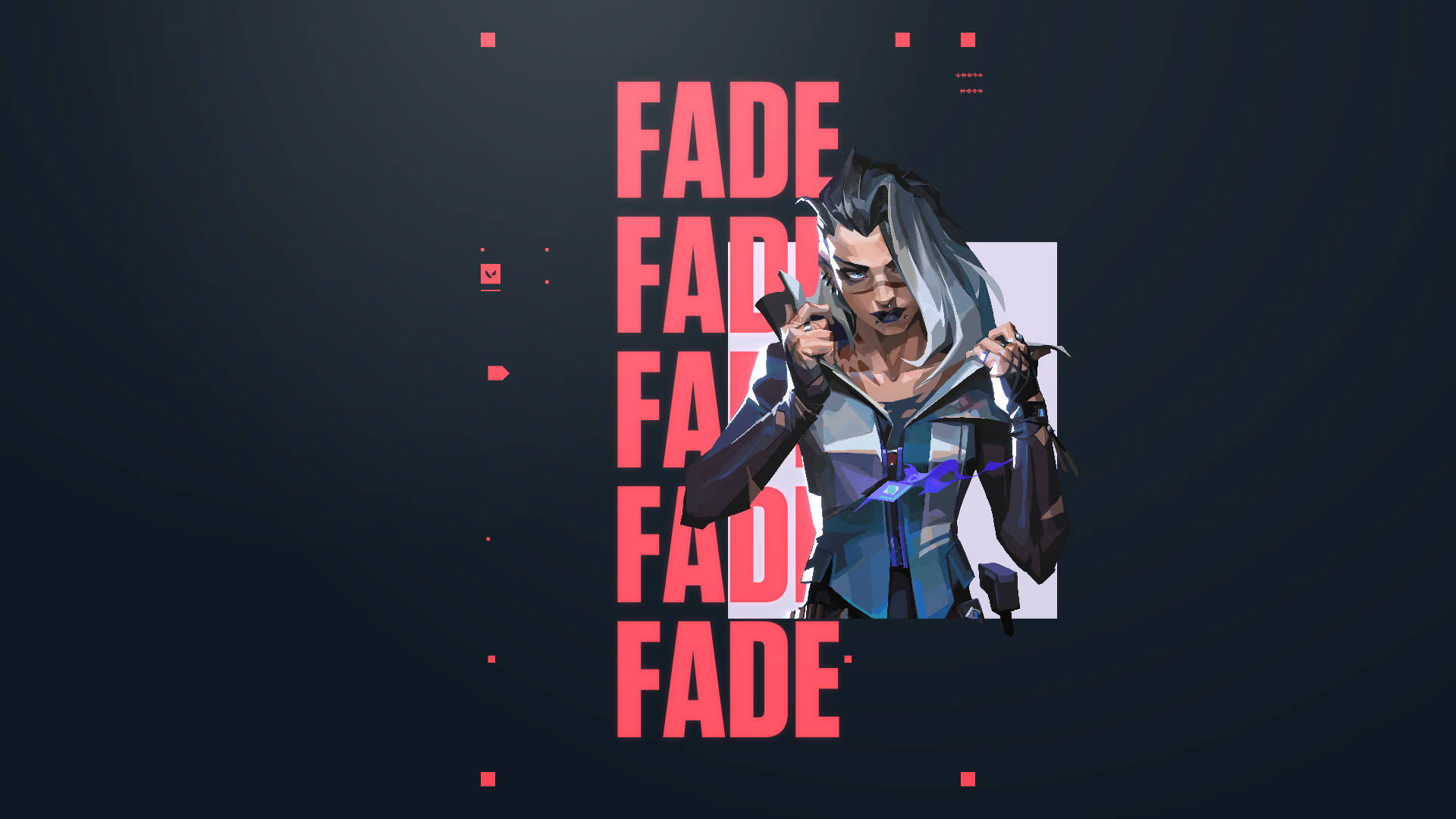 تطبيق اسم Fade من Valorant خلفية